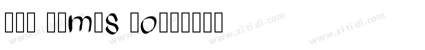 VNl Times Bold字体转换